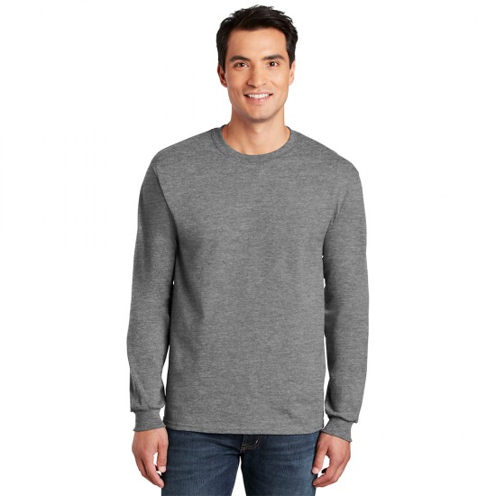 Gildan® - Ultra Cotton® 100 Cotton Long Sleeve T-Shirt by Duffelbags.com