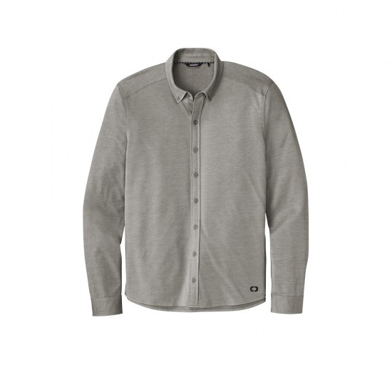 OGIO ® Code Stretch Long Sleeve Button-Up by Duffelbags.com
