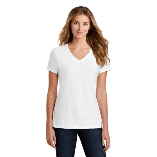 Port & Company ® Ladies Fan Favorite ™ Blend V-Neck Tee by Duffelbags.com