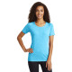 Sport-Tek® Ladies PosiCharge® Tri-Blend Wicking Scoop Neck Raglan Tee by Duffelbags.com