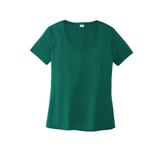 Sport-Tek ® Ladies Posi-UV ™ Pro Scoop Neck Tee by Duffelbags.com