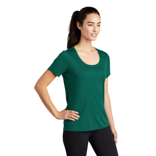 Sport-Tek ® Ladies Posi-UV ™ Pro Scoop Neck Tee by Duffelbags.com