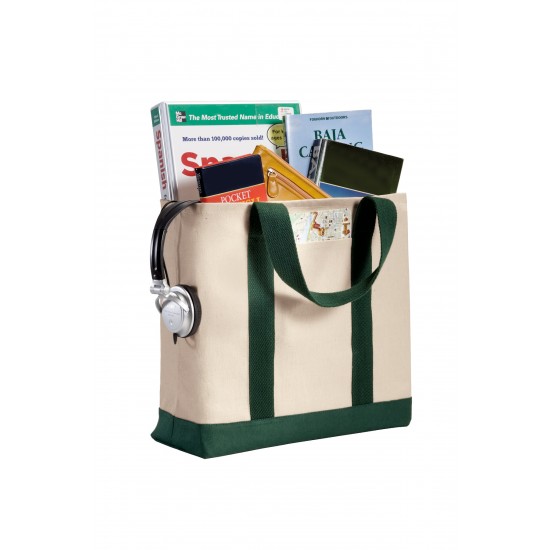 Port Authority® - Two-Tone Shopping Tote by Duffelbags.com