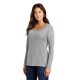 Nike Ladies Core Cotton Long Sleeve Scoop Neck Tee by Duffelbags.com