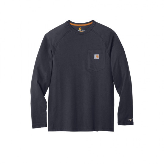 Carhartt Force ® Cotton Delmont Long Sleeve T-Shirt by Duffelbags.com