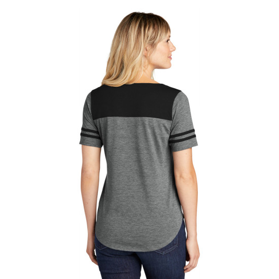 Sport-Tek ® Ladies PosiCharge ® Tri-Blend Wicking Fan Tee by Duffelbags.com