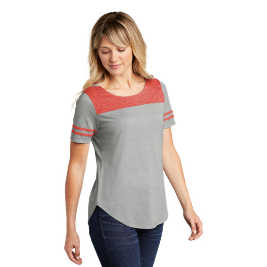 Sport-Tek ® Ladies PosiCharge ® Tri-Blend Wicking Fan Tee by Duffelbags.com