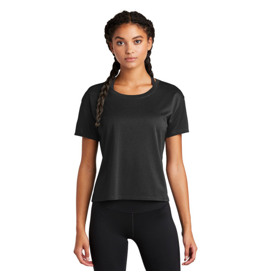 Sport-Tek ® Ladies PosiCharge® Draft Crop Tee by Duffelbags.com