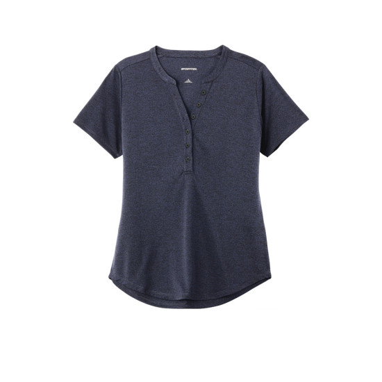 Sport-Tek ® Ladies Endeavor Henley by Duffelbags.com