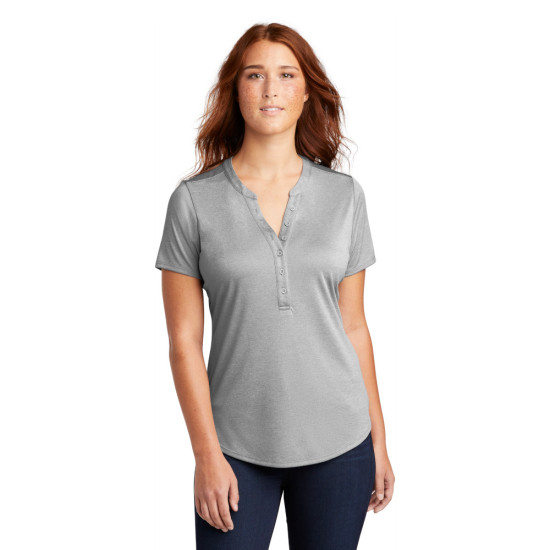 Sport-Tek ® Ladies Endeavor Henley by Duffelbags.com