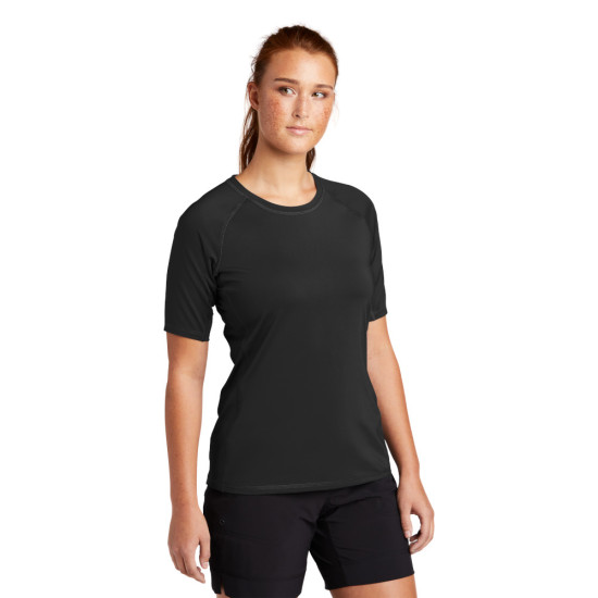 Sport-Tek ® Ladies Rashguard Tee by Dufflebags.com Sport-Tek ® Ladies Rashguard Tee by Duffelbags.com