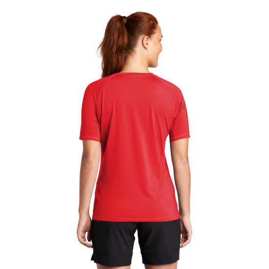 Sport-Tek ® Ladies Rashguard Tee by Dufflebags.com Sport-Tek ® Ladies Rashguard Tee by Duffelbags.com