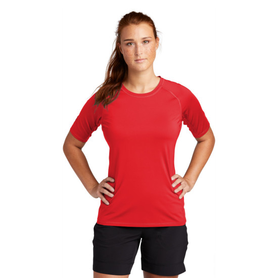 Sport-Tek ® Ladies Rashguard Tee by Dufflebags.com Sport-Tek ® Ladies Rashguard Tee by Duffelbags.com