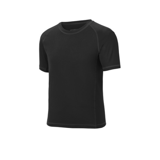 Sport-Tek ® Youth Rashguard Tee by Dufflebags.com Sport-Tek ® Youth Rashguard Tee by Duffelbags.com