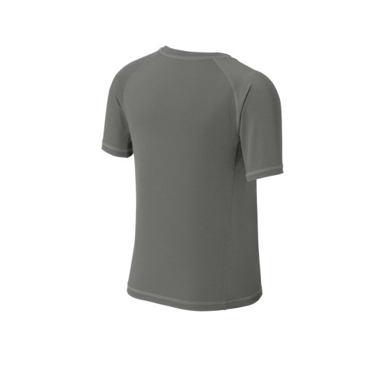 Sport-Tek ® Youth Rashguard Tee by Dufflebags.com Sport-Tek ® Youth Rashguard Tee by Duffelbags.com