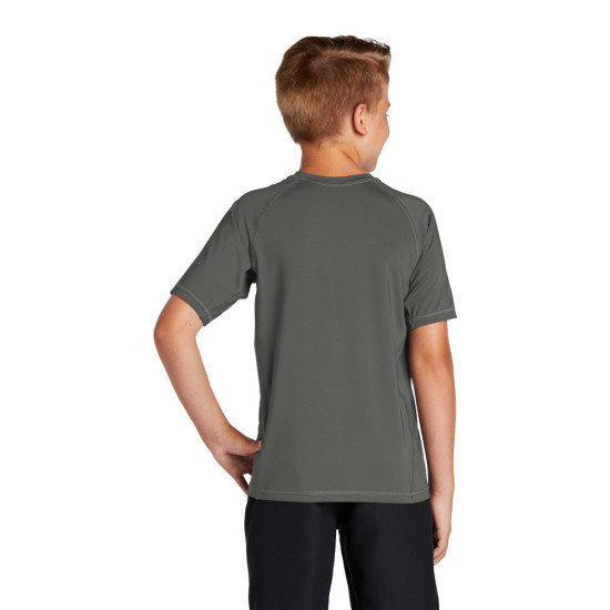Sport-Tek ® Youth Rashguard Tee by Dufflebags.com Sport-Tek ® Youth Rashguard Tee by Duffelbags.com
