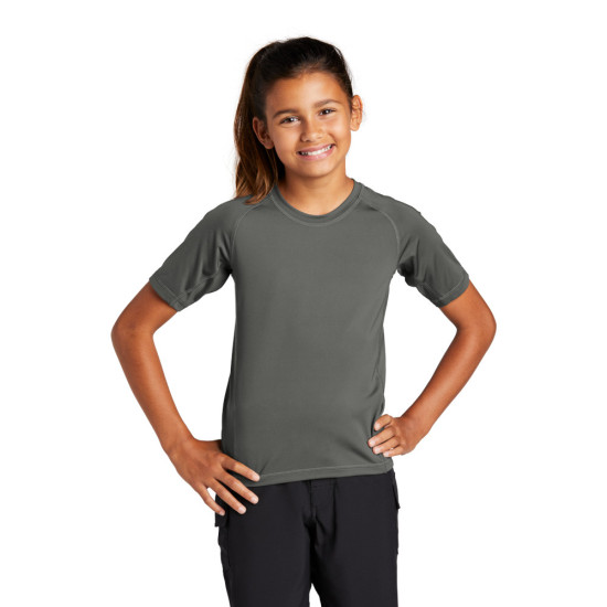 Sport-Tek ® Youth Rashguard Tee by Dufflebags.com Sport-Tek ® Youth Rashguard Tee by Duffelbags.com