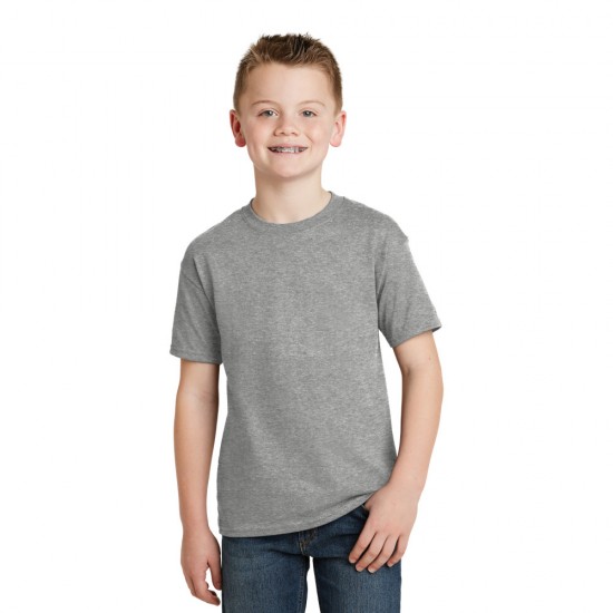 Hanes® - Youth EcoSmart® 50/50 Cotton/Poly T-Shirt by Duffelbags.com