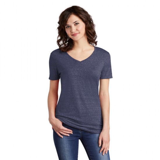 JERZEES ® Ladies Snow Heather Jersey V-Neck T-Shirt by Duffelbags.com