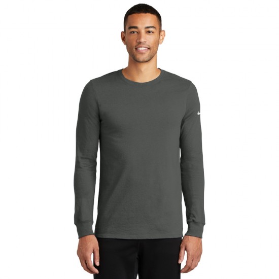 Nike Dri-FIT Cotton/Poly Long Sleeve Tee by Duffelbags.com