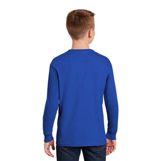 Gildan® - Youth Ultra Cotton® 100 Cotton Long Sleeve T-Shirt by Duffelbags.com