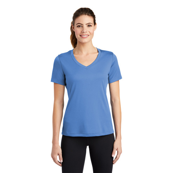 Sport-Tek® Ladies PosiCharge® Competitor™ V-Neck Tee by Dufflebags.com Sport-Tek® Ladies PosiCharge® Competitor™ V-Neck Tee by Duffelbags.com