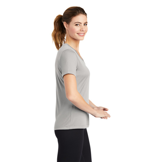 Sport-Tek® Ladies PosiCharge® Competitor™ V-Neck Tee by Duffelbags.com