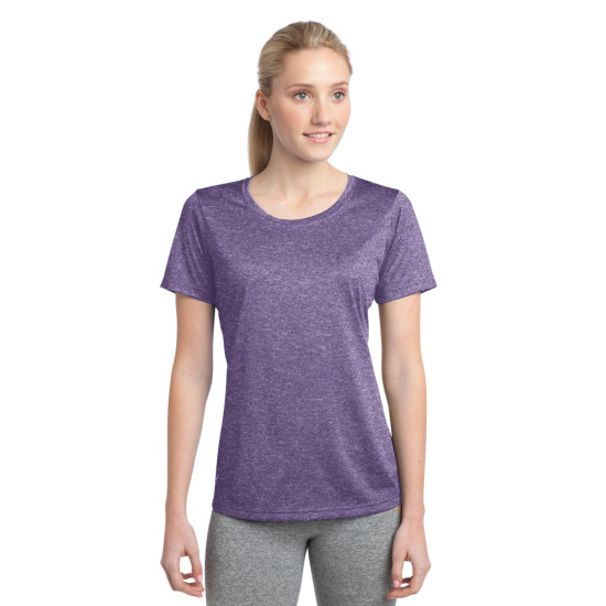 Sport-Tek® Ladies Heather Contender™ Scoop Neck Tee by Duffelbags.com