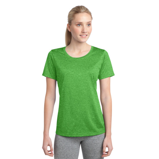 Sport-Tek® Ladies Heather Contender™ Scoop Neck Tee by Duffelbags.com