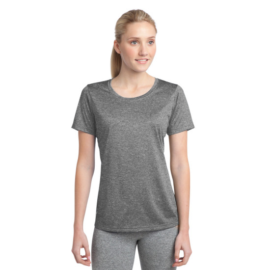 Sport-Tek® Ladies Heather Contender™ Scoop Neck Tee by Dufflebags.com Sport-Tek® Ladies Heather Contender™ Scoop Neck Tee by Duffelbags.com