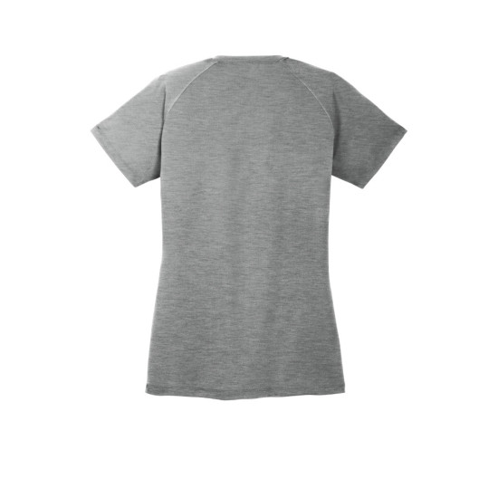 Sport-Tek® Ladies Ultimate Performance V-Neck by Duffelbags.com