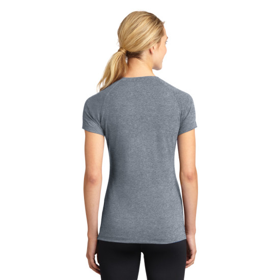 Sport-Tek® Ladies Ultimate Performance V-Neck by Duffelbags.com