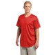 Sport-Tek® PosiCharge® Tough Mesh Full-Button Jersey by Duffelbags.com