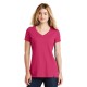 New Era® Ladies Heritage Blend V-Neck Tee by Duffelbags.com