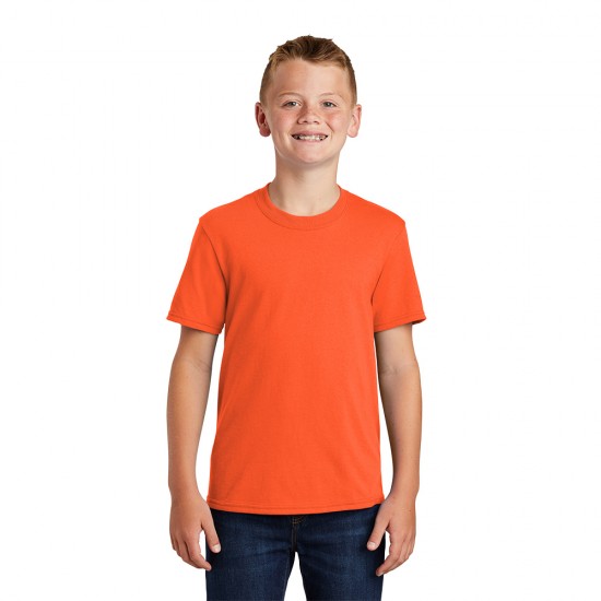 Port & Company® Youth Core Blend Tee by Duffelbags.com