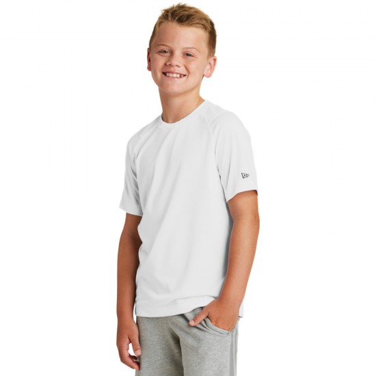 New Era® Youth Series Performance Crew Tee by Duffelbags.com
