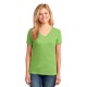 Port & Company® Ladies Core Cotton V-Neck Tee by Duffelbags.com