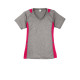 Sport-Tek® Ladies Heather Colorblock Contender™ V-Neck Tee by Duffelbags.com