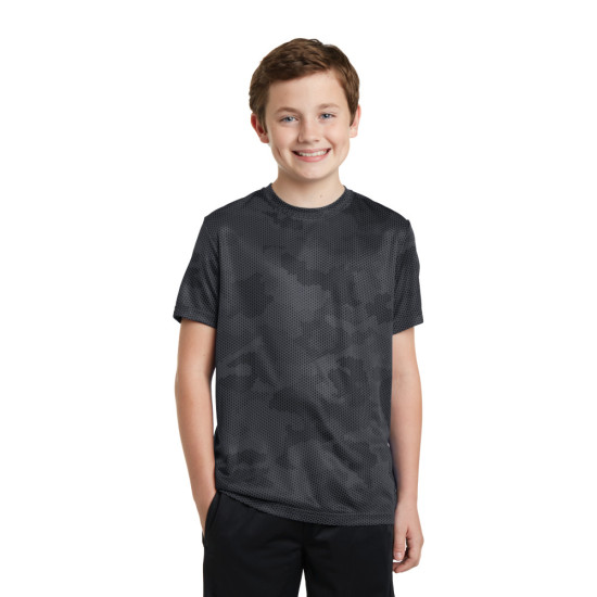 Sport-Tek® Youth CamoHex Tee by Dufflebags.com Sport-Tek® Youth CamoHex Tee by Duffelbags.com