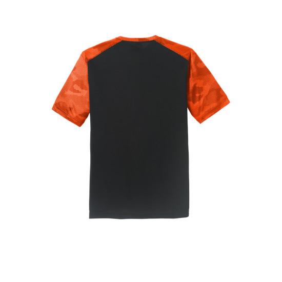 Sport-Tek® CamoHex Colorblock Tee by Duffelbags.com