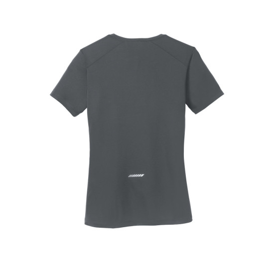 Sport-Tek® Ladies PosiCharge® Elevate Scoop Neck Tee by Duffelbags.com