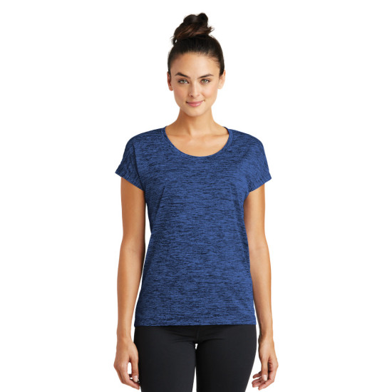 Sport-Tek® Ladies PosiCharge® Electric Heather Sporty Tee by Dufflebags.com Sport-Tek® Ladies PosiCharge® Electric Heather Sporty Tee by Duffelbags.com