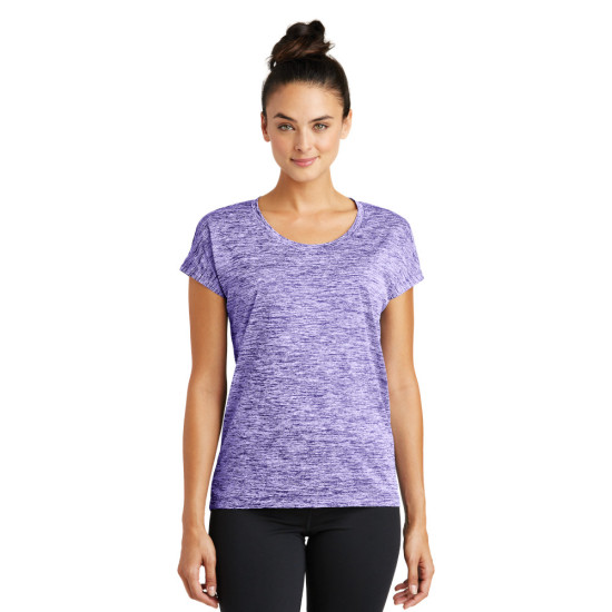 Sport-Tek® Ladies PosiCharge® Electric Heather Sporty Tee by Dufflebags.com Sport-Tek® Ladies PosiCharge® Electric Heather Sporty Tee by Duffelbags.com