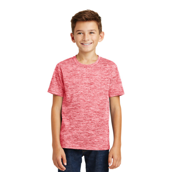 Sport-Tek® Youth PosiCharge® Electric Heather Tee by Duffelbags.com