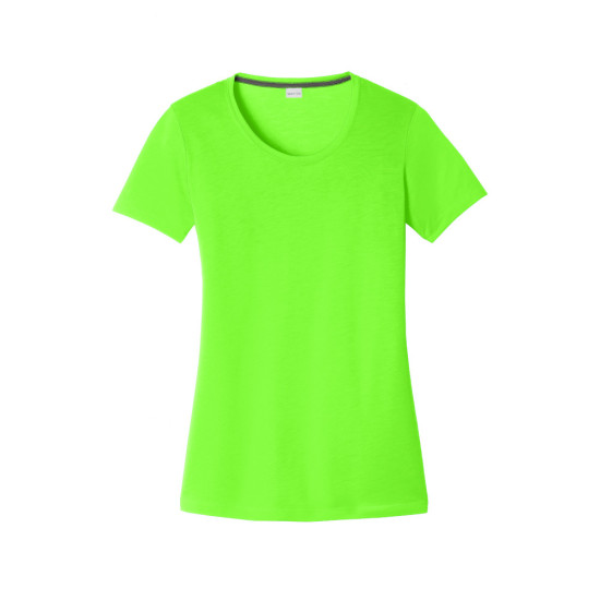 Sport-Tek® Ladies PosiCharge® Competitor™ Cotton Touch™ Scoop Neck Tee by Duffelbags.com