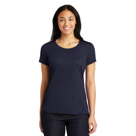 Sport-Tek® Ladies PosiCharge® Competitor™ Cotton Touch™ Scoop Neck Tee by Duffelbags.com