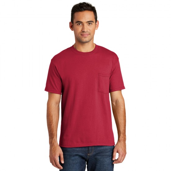 Port & Company® All-American Pocket Tee by Duffelbags.com
