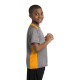 Sport-Tek® Youth Heather Colorblock Contender™ Tee by Duffelbags.com