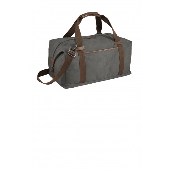 Port Authority ® Cotton Canvas Duffel Bag by Duffelbags.com
