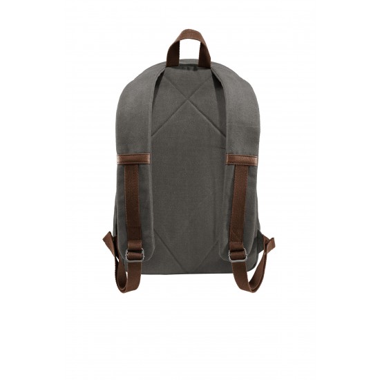 Port Authority ® Cotton Canvas Backpack by Duffelbags.com